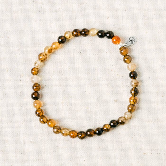 Dragon Vein Agate  Energy Bracelet - Image 1