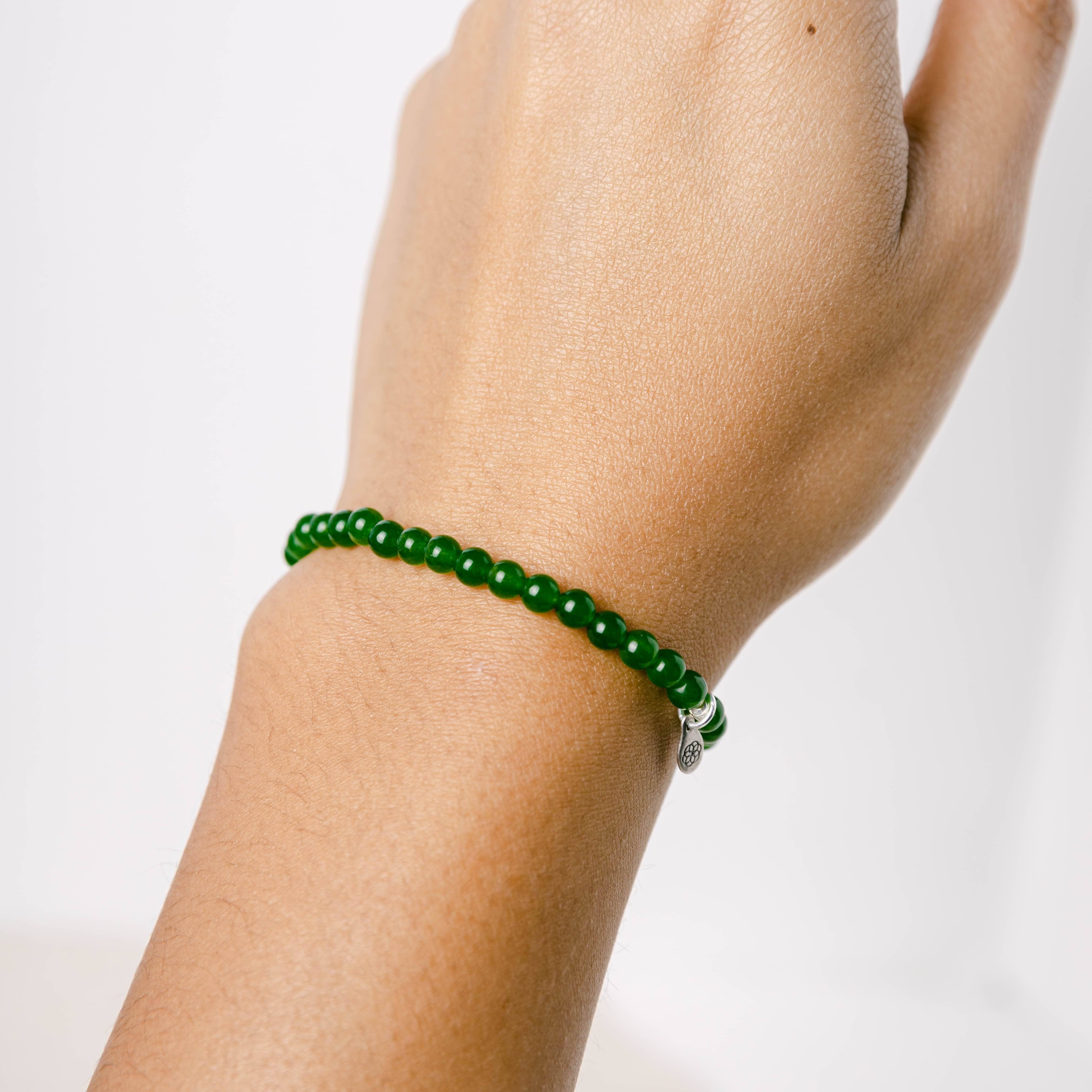 SPStudio_TinyRitualsIMG_1461 Green Jade Energy Bracelet - Image 2