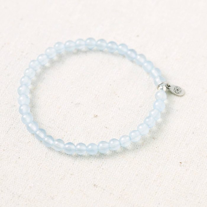 Light Blue Jade Energy Bracelet - Image 4