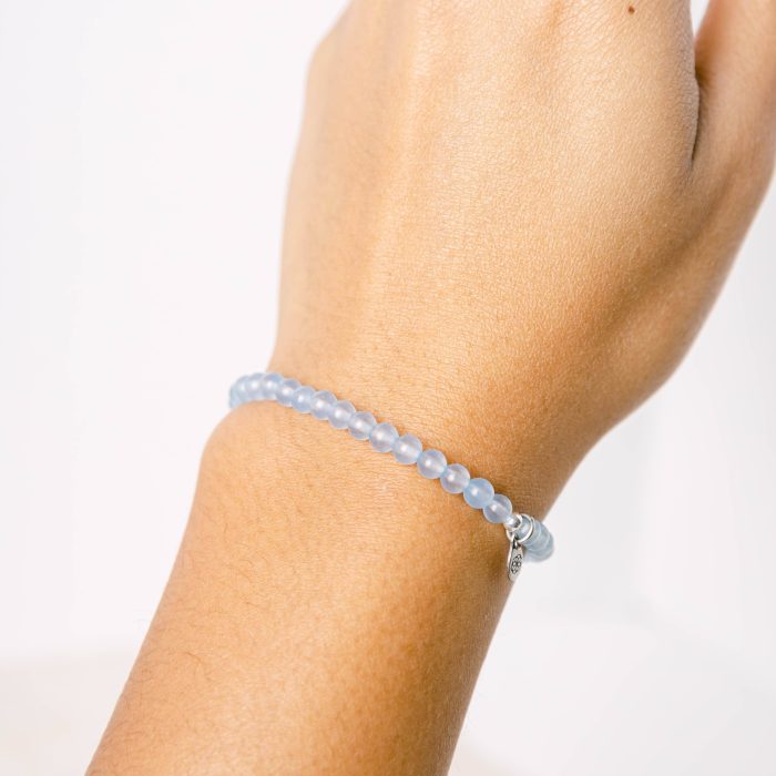 Light Blue Jade Energy Bracelet - Image 2