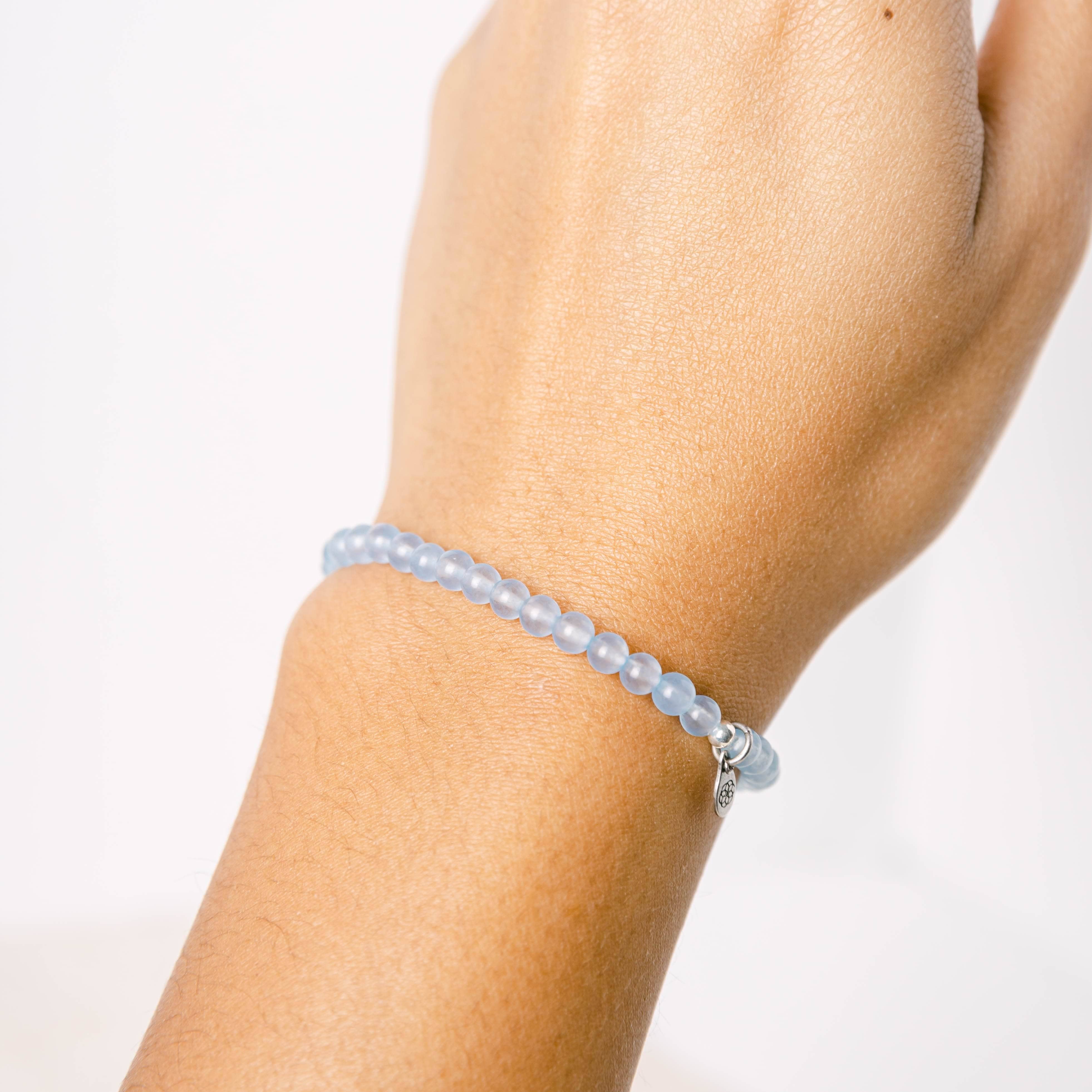 SPStudio_TinyRitualsIMG_1500 Light Blue Jade Energy Bracelet - Image 2