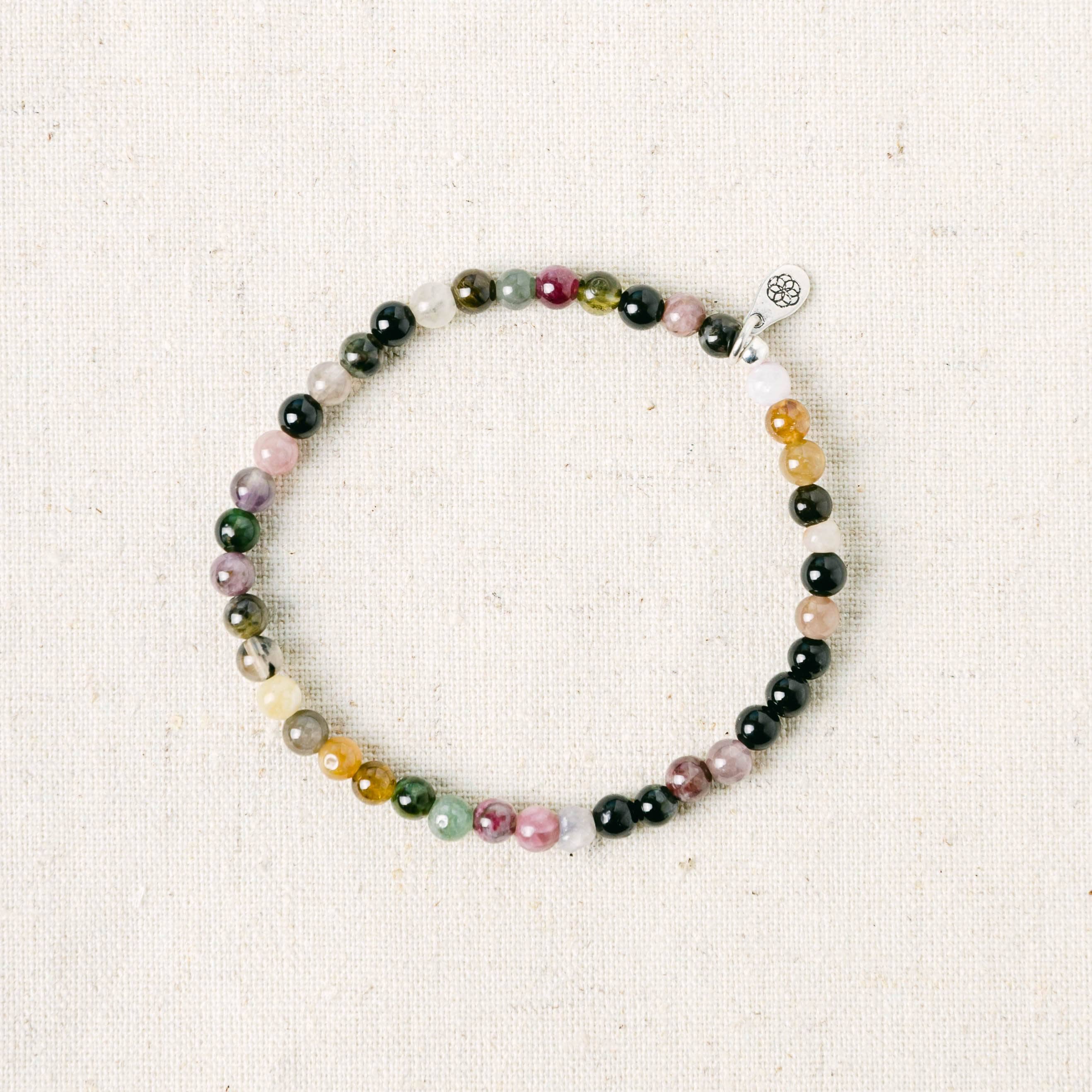 SPStudio_TinyRitualsIMG_1507 Rainbow Tourmaline Energy Bracelet - Image 6