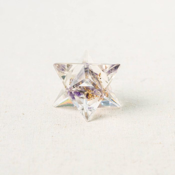 Tiny Gemstone Orgone Merkaba - Image 13