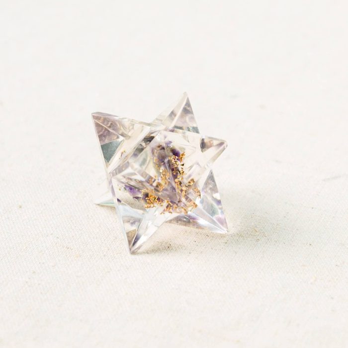 Tiny Gemstone Orgone Merkaba - Image 12