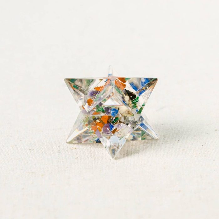 Tiny Gemstone Orgone Merkaba - Image 21