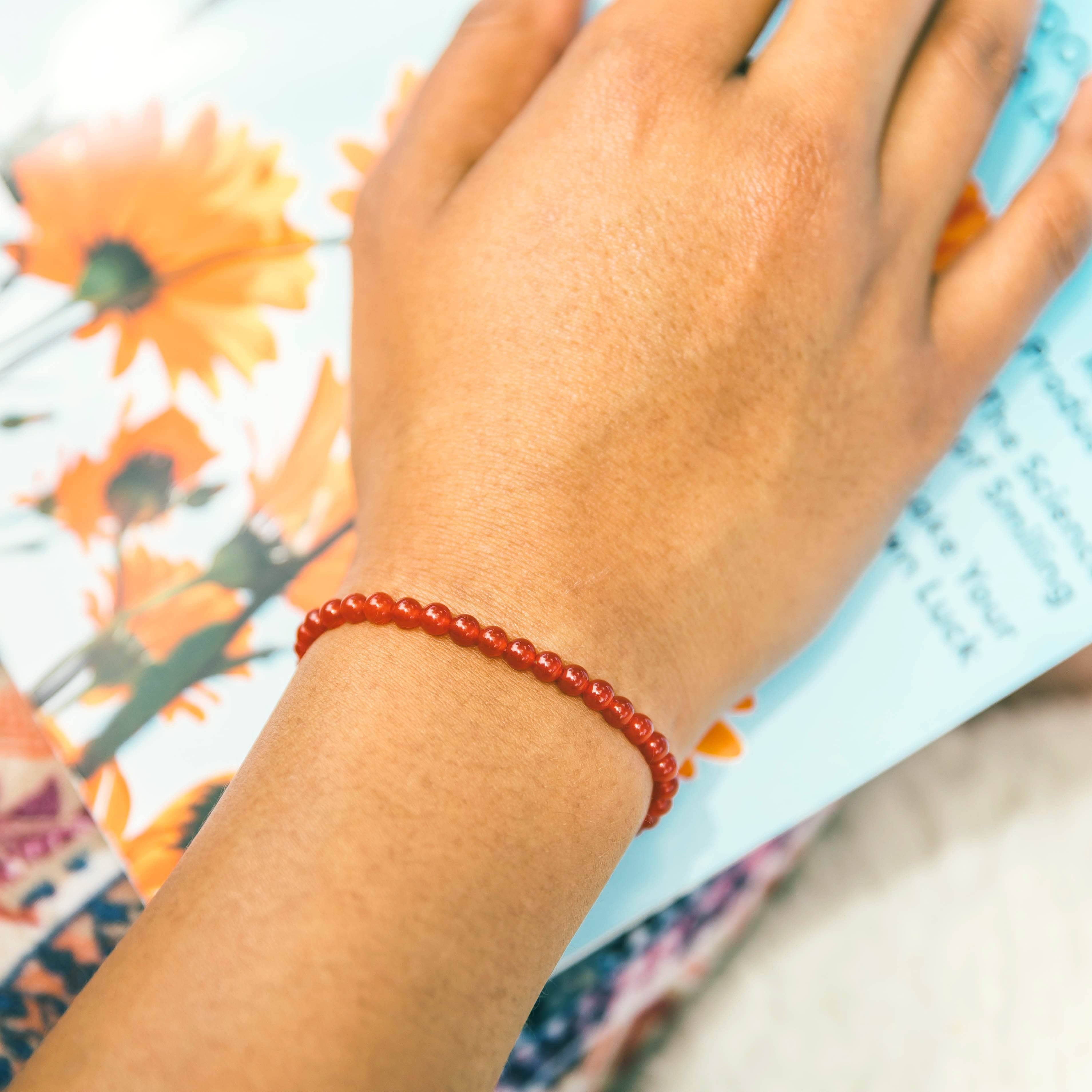 SPStudio_TinyRituals_2464 Red Jade Energy Bracelet - Image 4