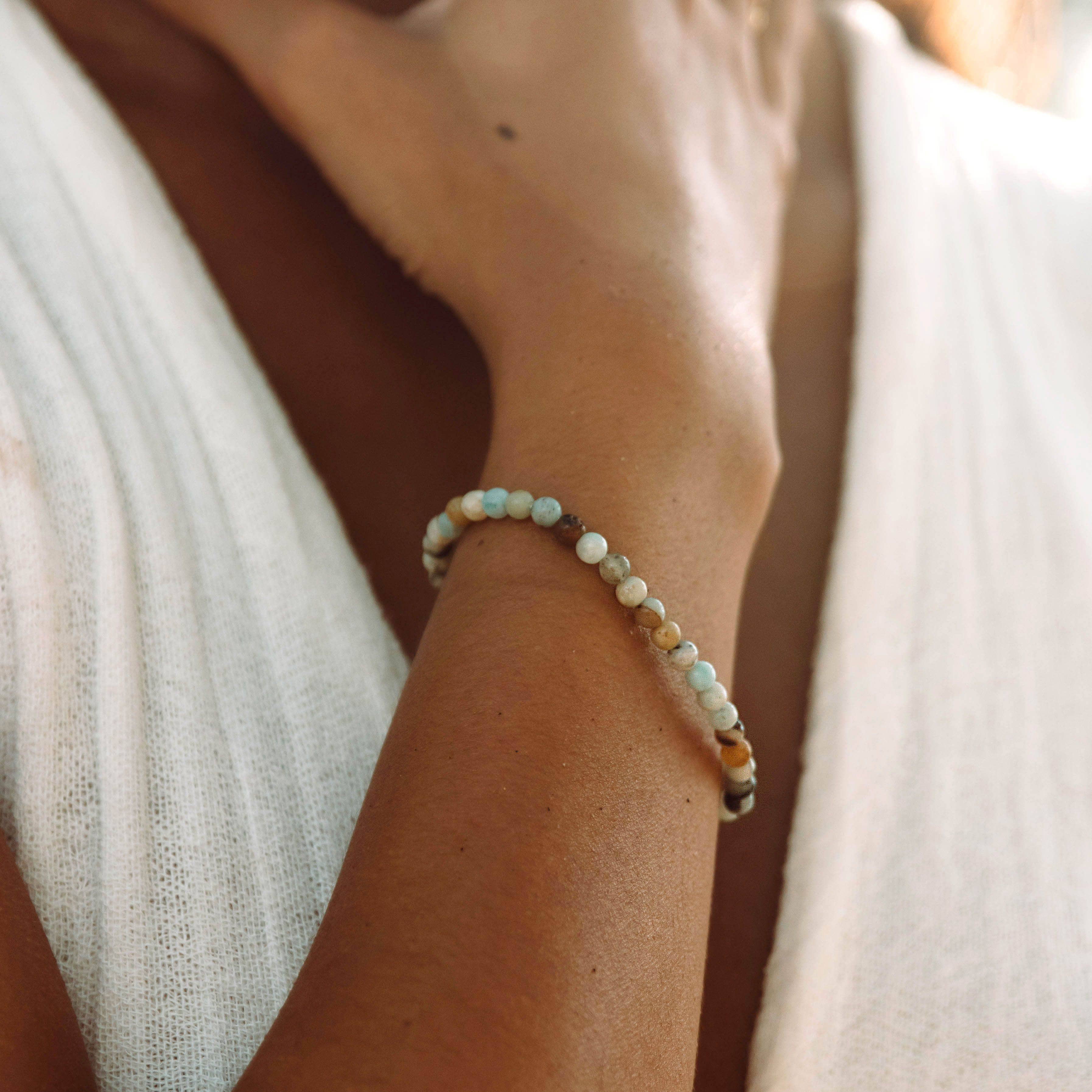 SP_Kanoelehua_0359 Multi-Amazonite Energy Bracelet - Image 4