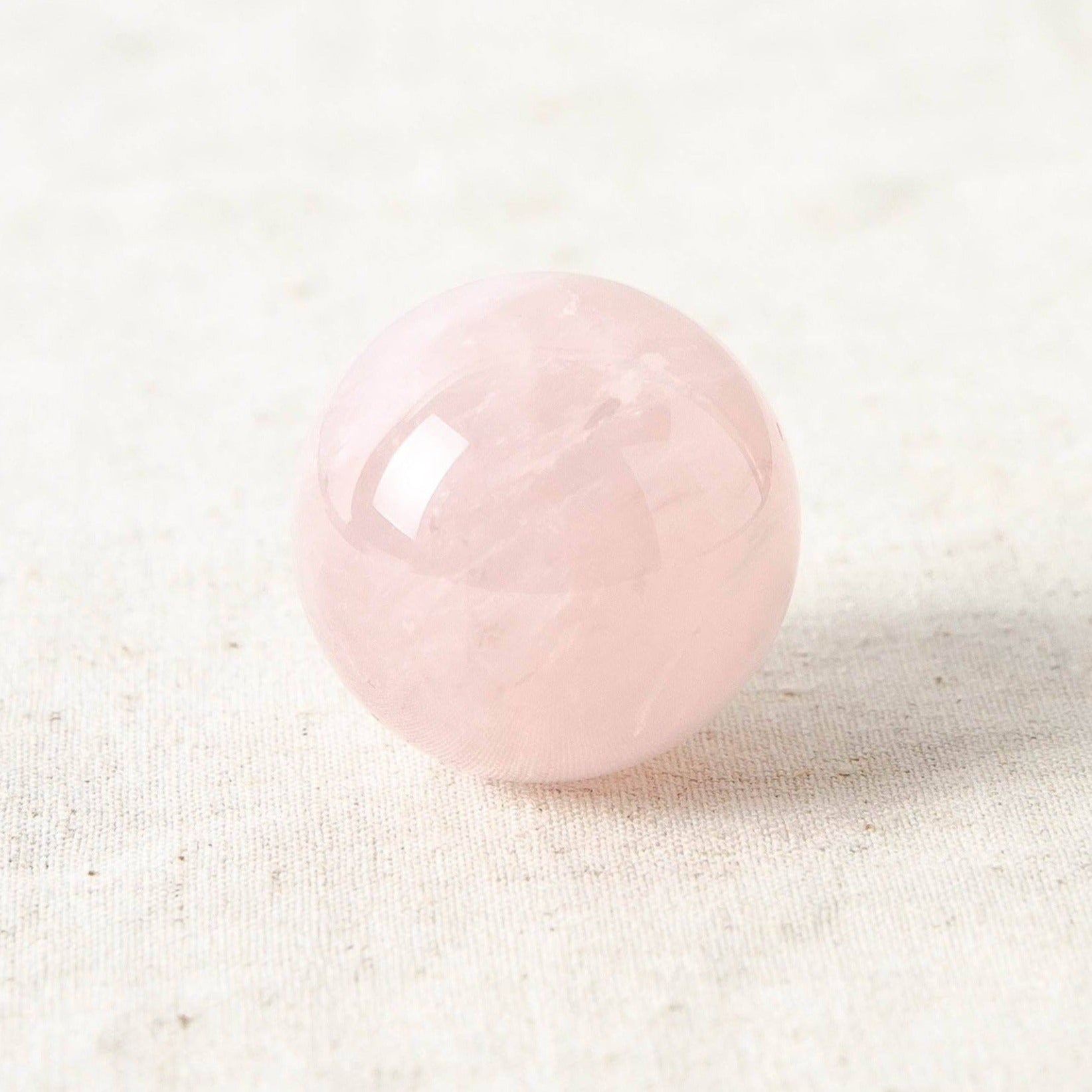 SP_TinyRituals_3834 Rose Quartz Sphere with Tripod - Image 7