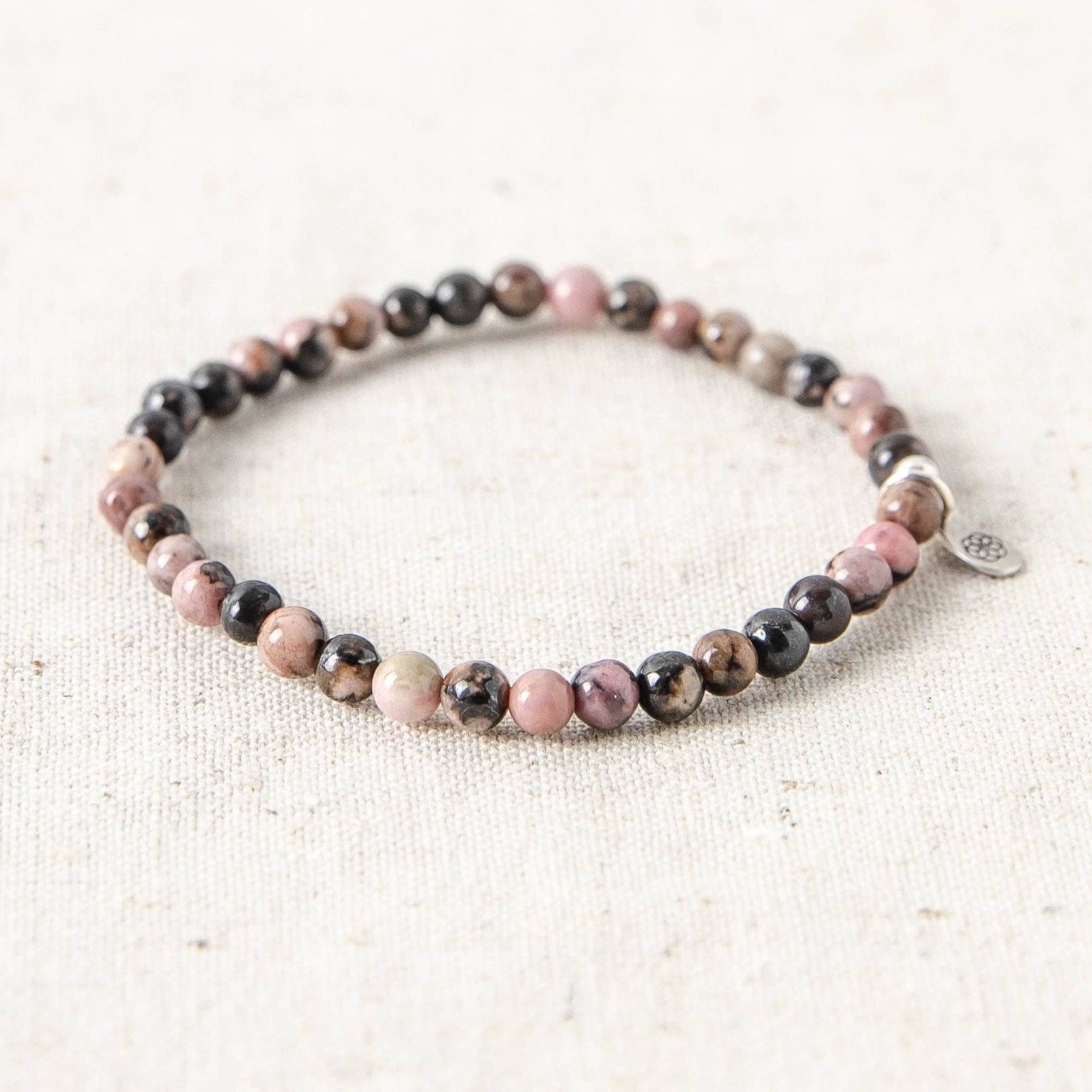 SP_TinyRituals_3969 Rhodochrosite Energy Bracelet - Image 1