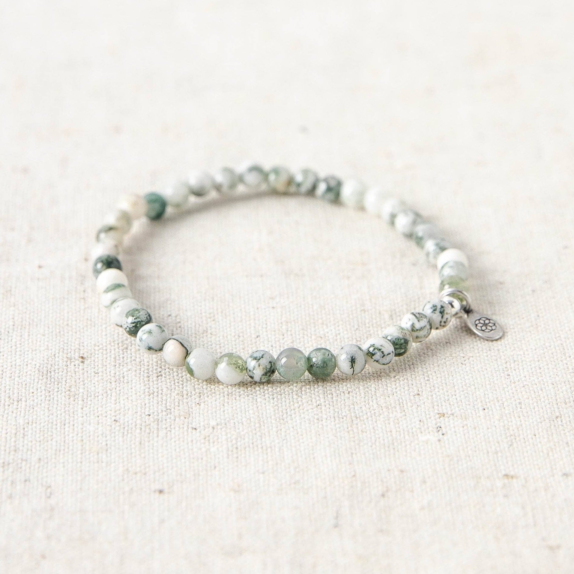 SP_TinyRituals_3978 Tree Agate Energy Bracelet - Image 2