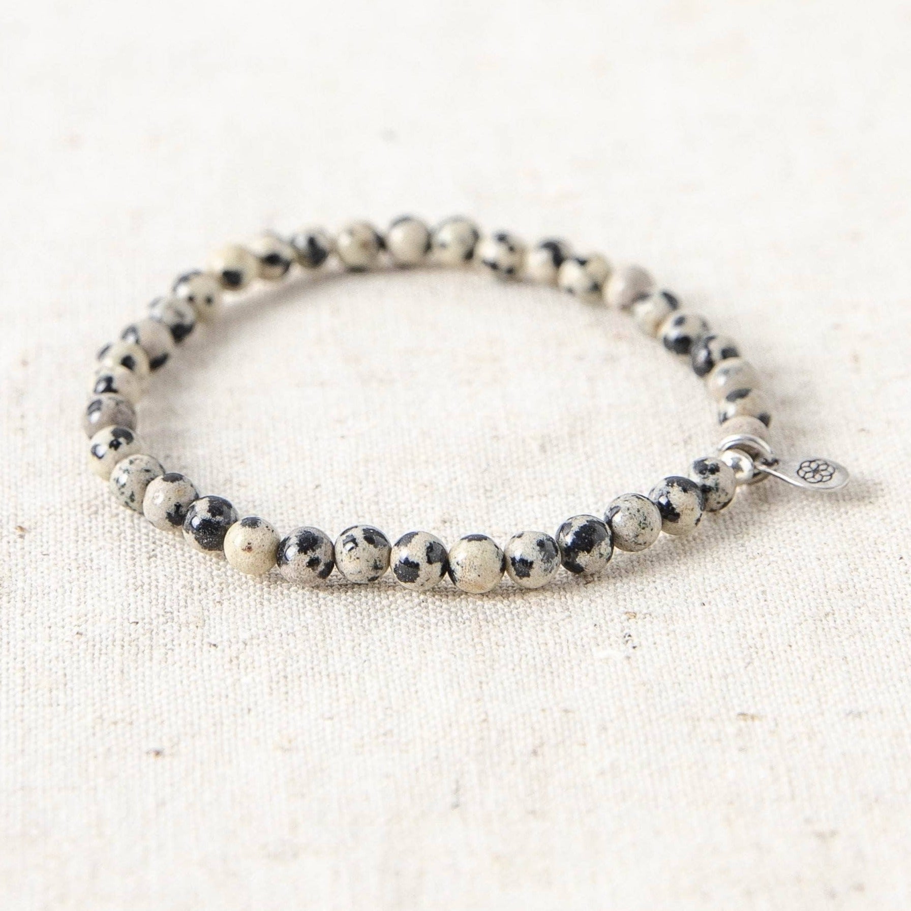 SP_TinyRituals_3990 Dalmatian Jasper Energy Bracelet - Image 1