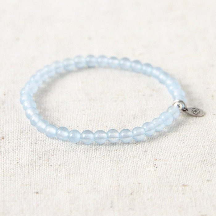 Light Blue Jade Energy Bracelet - Image 1