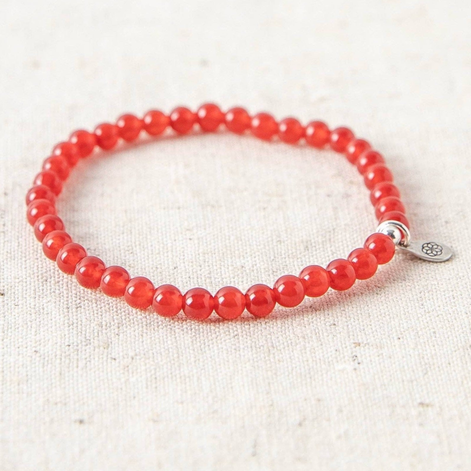 SP_TinyRituals_4071 Red Jade Energy Bracelet - Image 1