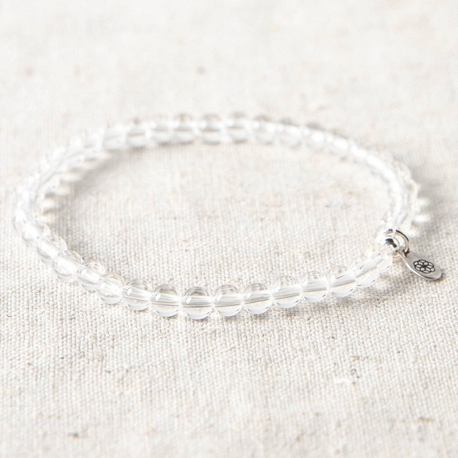 SP_TinyRituals_4081 Clear Quartz Energy Bracelet - Image 1