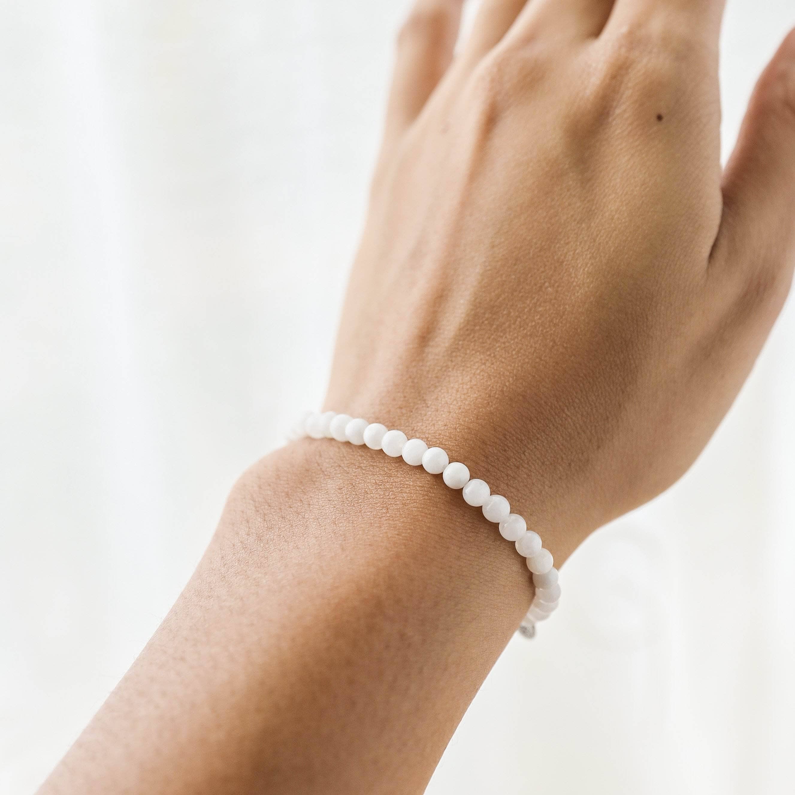 SP_TinyRituals_8503 Rainbow Moonstone Energy Bracelet - Image 1