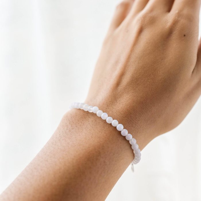 Blue Chalcedony Energy Bracelet - Image 2