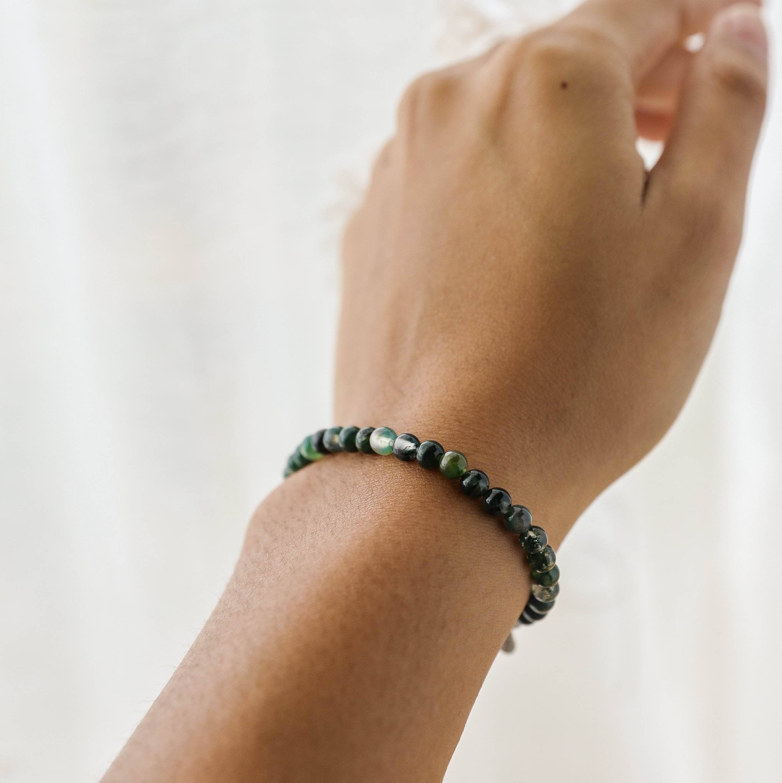 SP_TinyRituals_8510 Moss Agate Energy Bracelet - Image 2