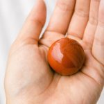 Red Jasper Sphere with Tripod - Image 8