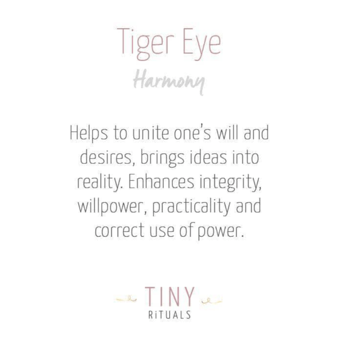Tiger Eye Silver or Gold Stud Earrings - Image 7