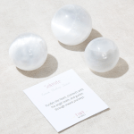 Selenite Sphere with Tripod - Image 3