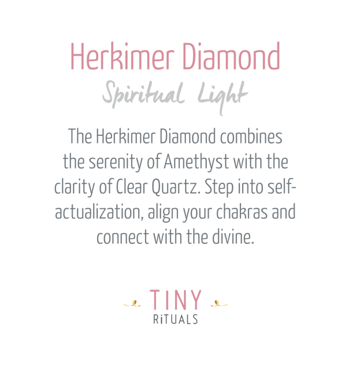 Herkimer Diamond Silver or Gold  Stud Earring - Image 9