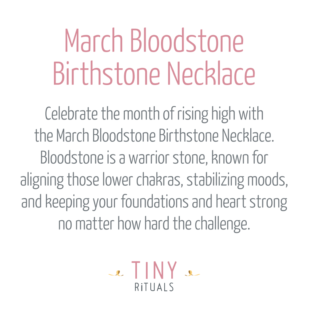 ScreenShot2022-09-11at6.14.20PM March Bloodstone Birthstone Necklace - Image 4