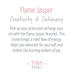 Flame Jasper Energy Bracelet 8mm - Image 4