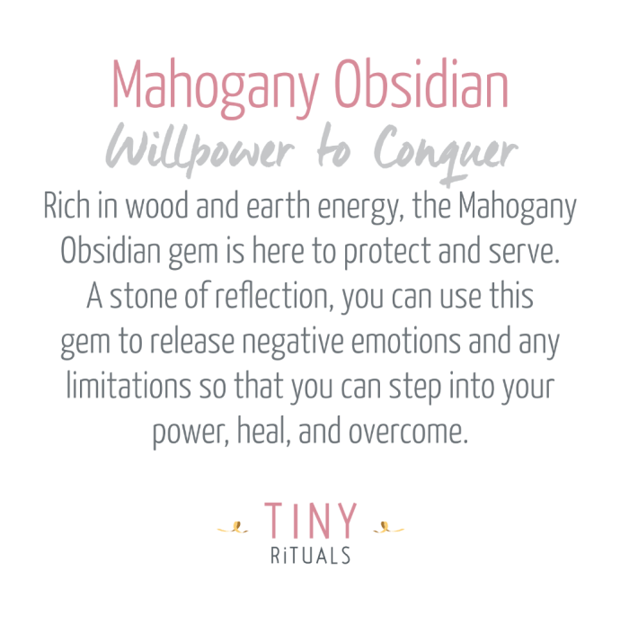 Mahogany Obsidian Energy Bracelet - Image 4