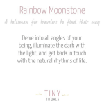 Rainbow Moonstone Silver, Gold or Rose Gold Ring - Image 11