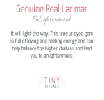 Genuine Rare Larimar Energy Bracelet - Image 4