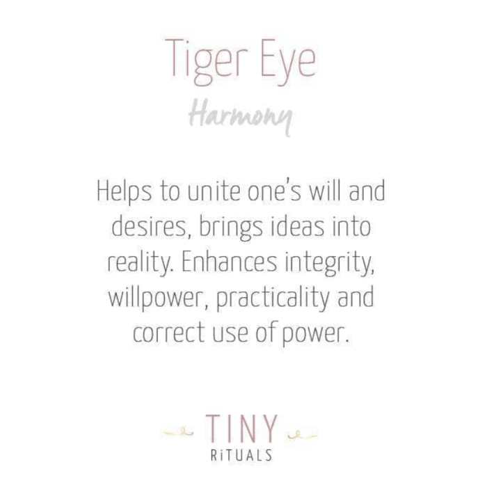 Tiger Eye Silver or Gold Ring - Image 3