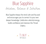 Blue Sapphire Silver or Gold Ring - Image 3