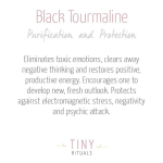 Black Tourmaline Gold or Silver Bracelet - Image 7