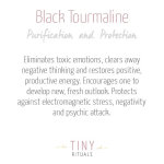 Black Tourmaline Crystal Point Earrings - Image 7