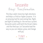 Tanzanite Energy Anklet - AAA Premium Quality - Image 5