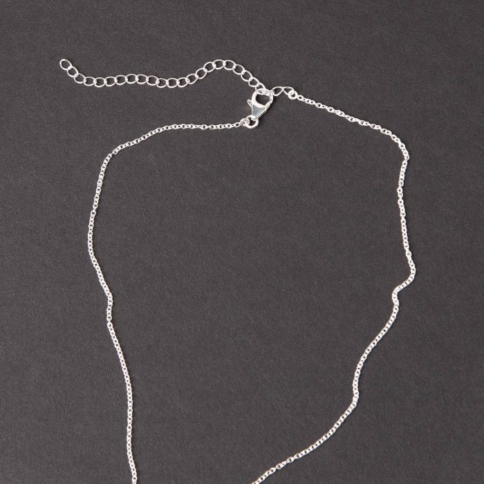 Delicate Genuine Malachite Crystal Point Necklace - Image 12