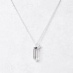Clear Quartz Crystal Point Necklace - Image 3