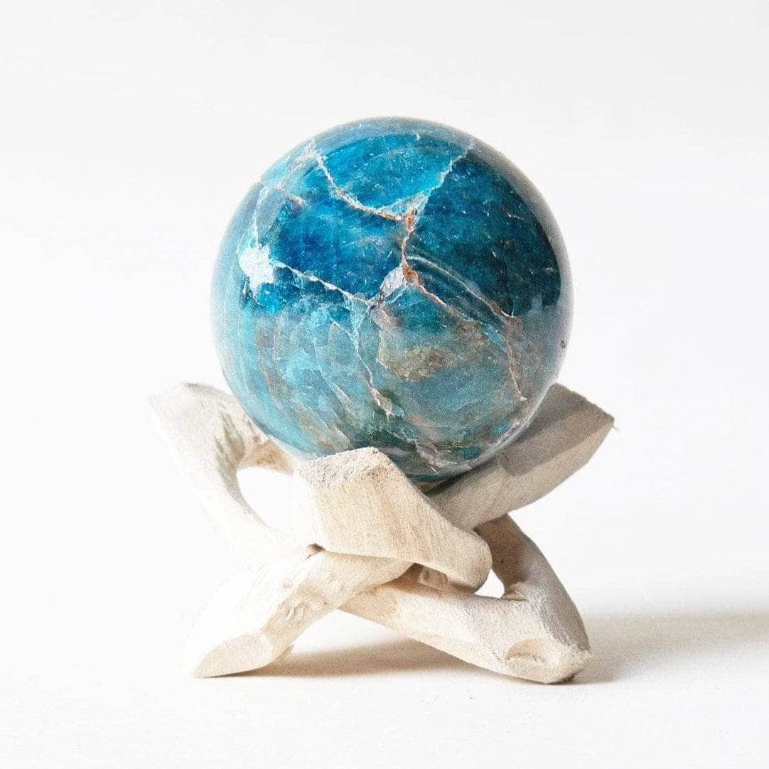 Small_Apatite_1 Apatite Sphere with Tripod - Image 5