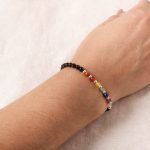Black Onyx Seven Chakra Energy Bracelet - Image 6