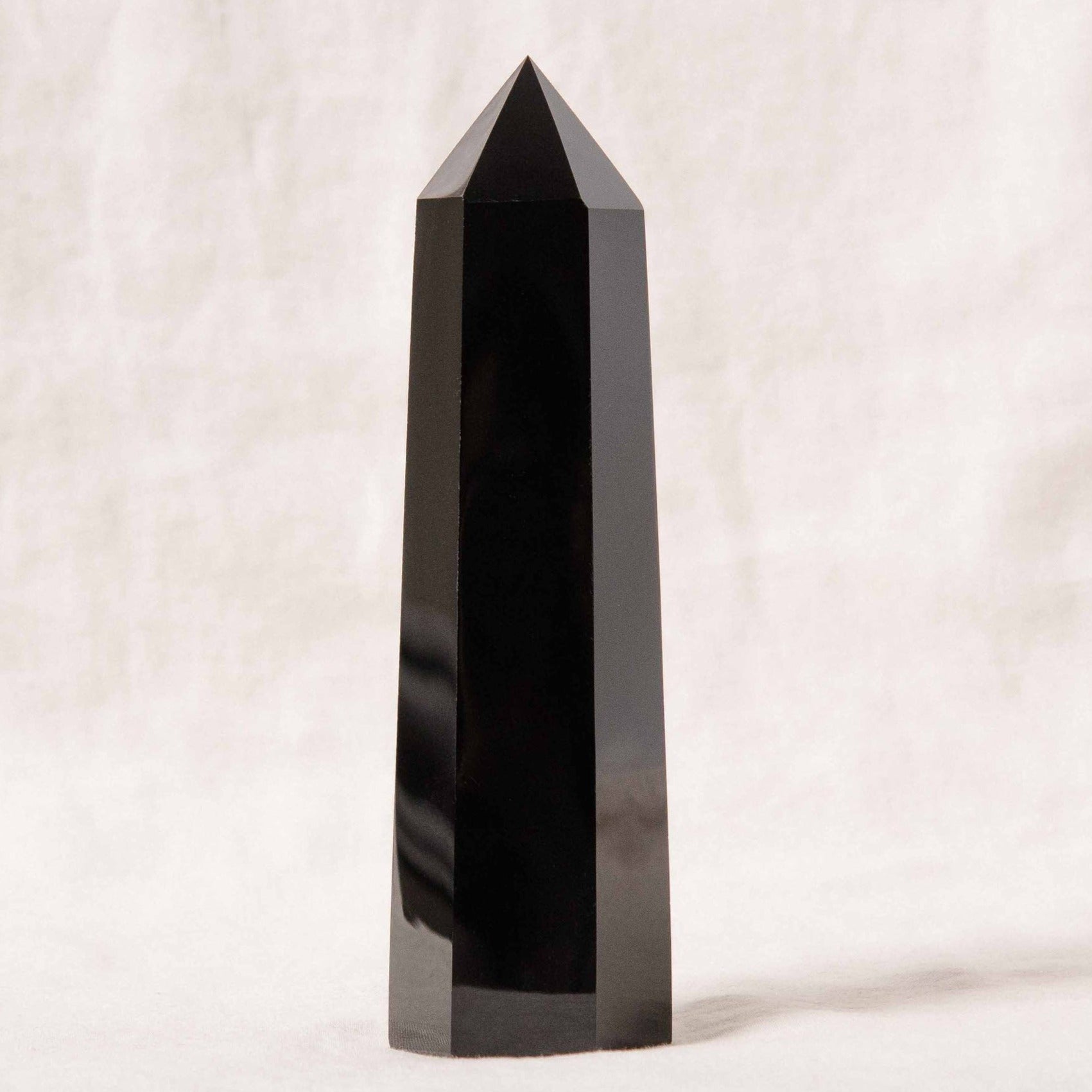 Studio-Session-1061 Black Obsidian Obelisk - Large - AAA Premium Quality - Image 5