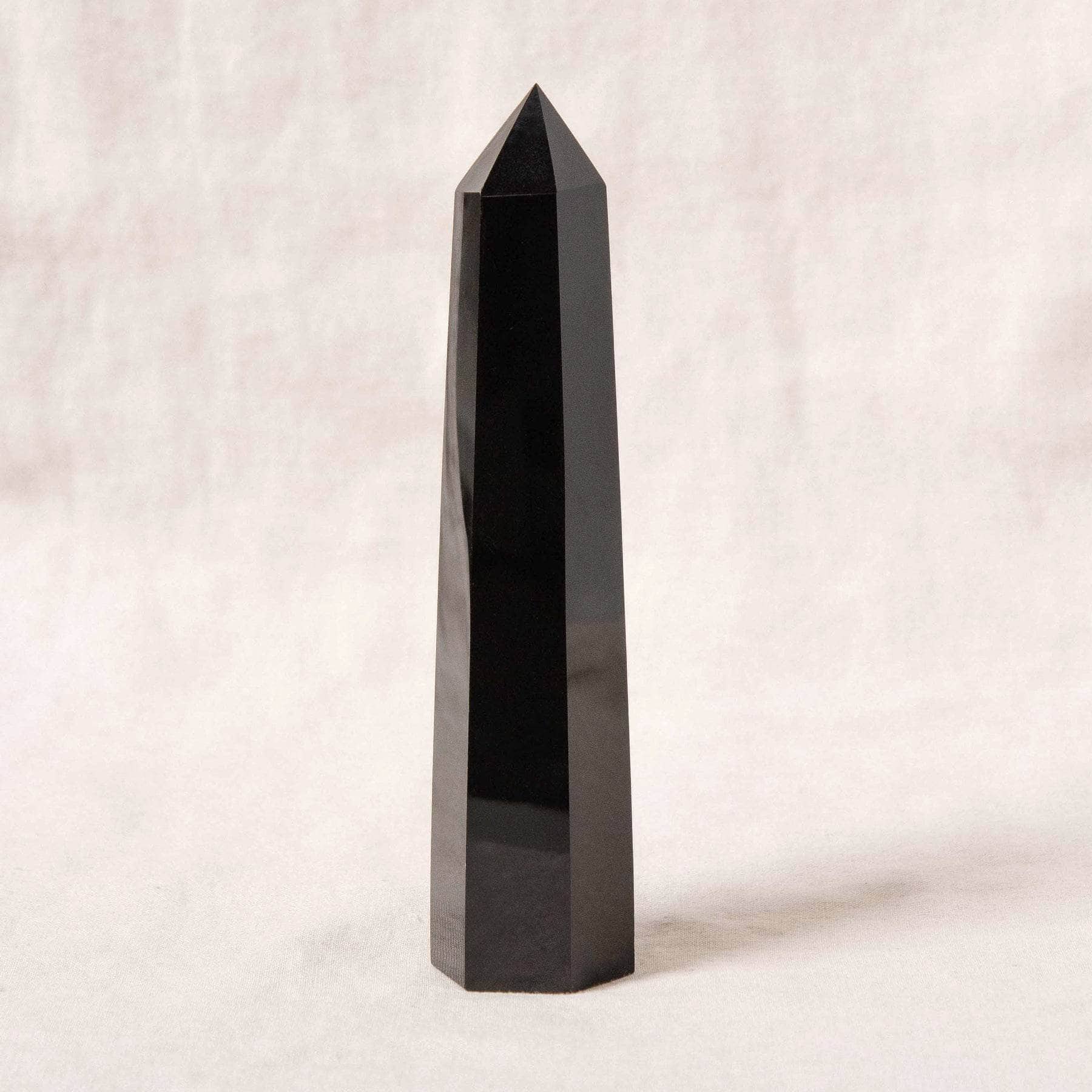 Studio-Session-1065 Black Obsidian Obelisk - Large - AAA Premium Quality - Image 3