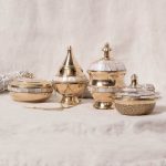Brass Mother of Pearl Charcoal & Smudge Burner Kit - Image 3