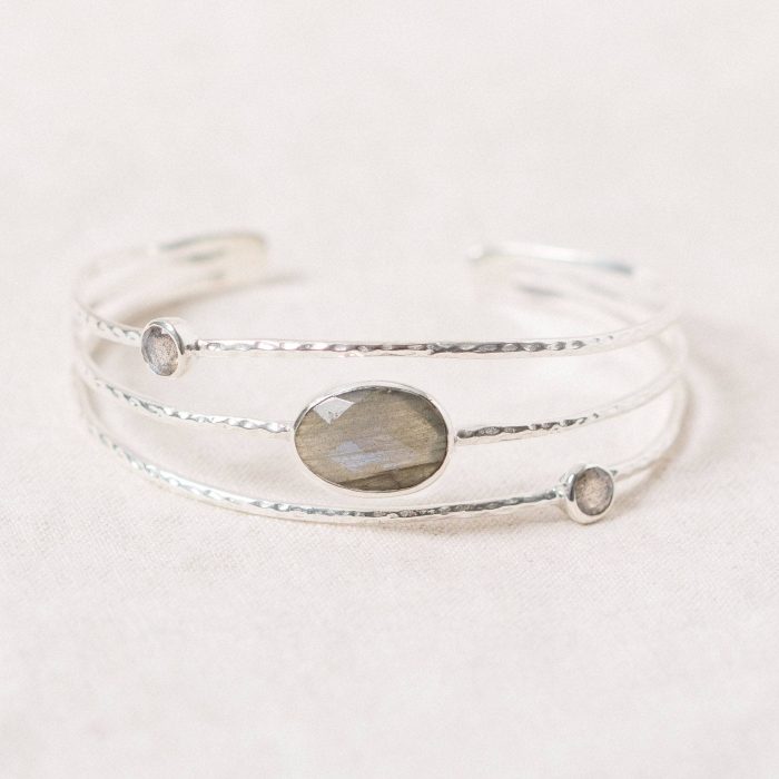 Labradorite Gold or Silver Bracelet - Image 8