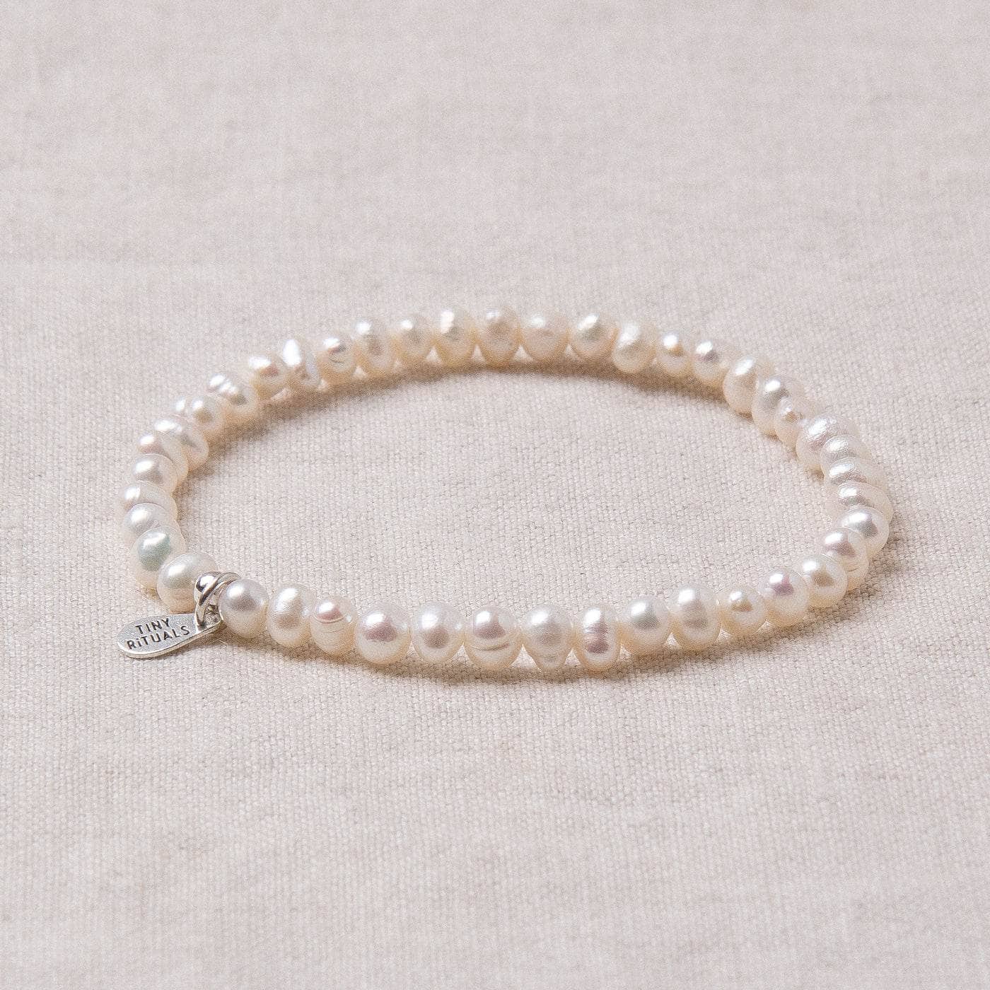 Studio-Session-1456-2 Natural Freshwater Pearl Energy Bracelet - AAA Premium Quality - Image 3
