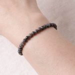 Larvikite Black Labradorite Energy Bracelet - Image 2