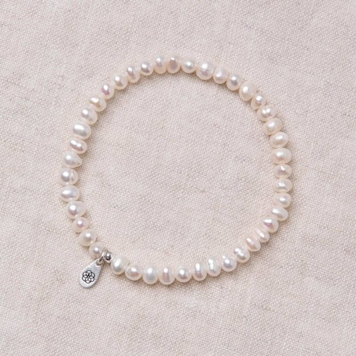 Natural Freshwater Pearl Energy Bracelet - AAA Premium Quality - Image 1
