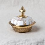Brass Mother of Pearl Charcoal & Smudge Burner Kit - Image 10