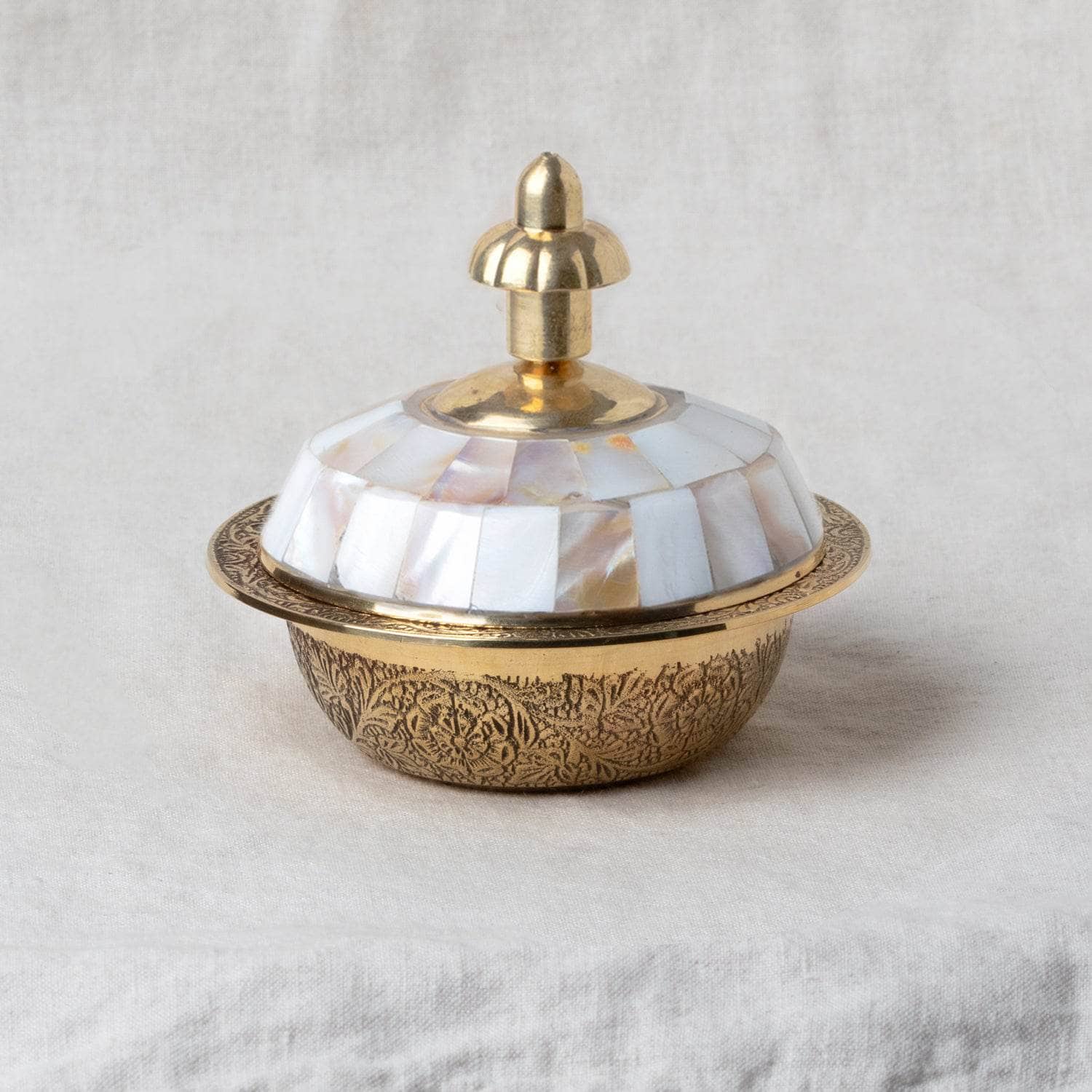 Studio-Session-151-2copy Brass Mother of Pearl Charcoal & Smudge Burner Kit - Image 10