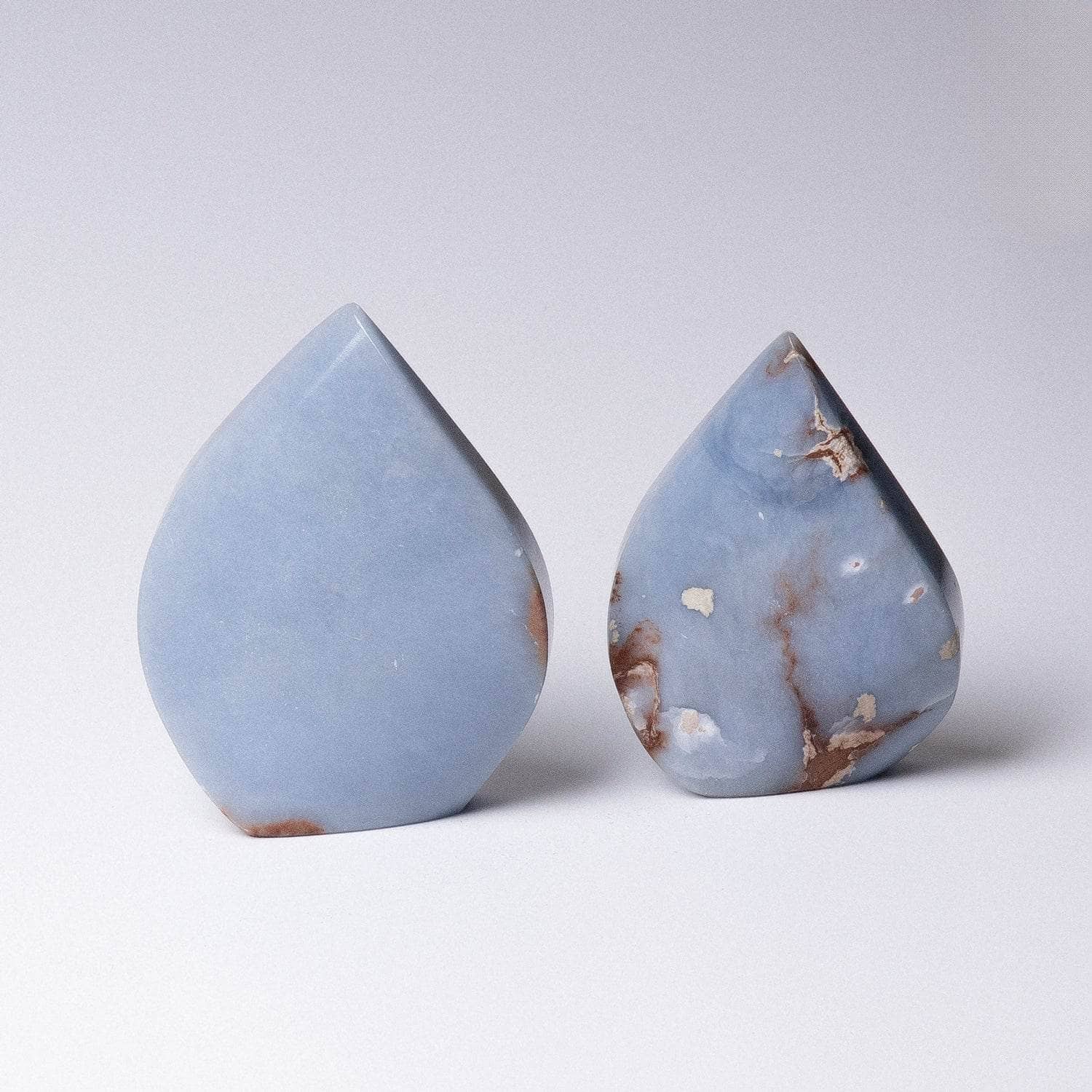 Studio-Session-1658 Angelite Flame Freeform Crystal - Image 3