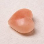 Peach Selenite Heart - Image 4
